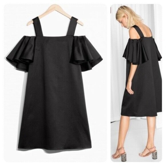 And & Other Stories Off The Shoulder Strap Dress S - Picture 1 of 8